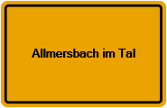 Grundbuchauszug Allmersbach im Tal